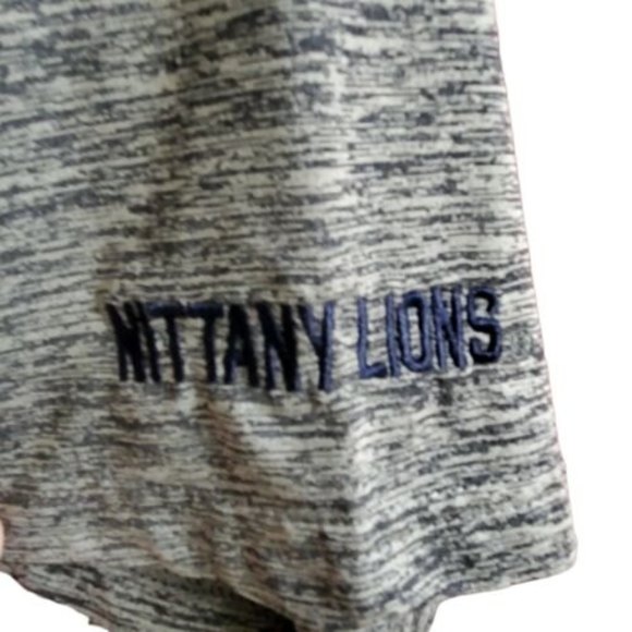 Penn State Nittany Lions Mens Polo Size Large Colosseum Own The Stands Gray SS - Picture 2 of 5